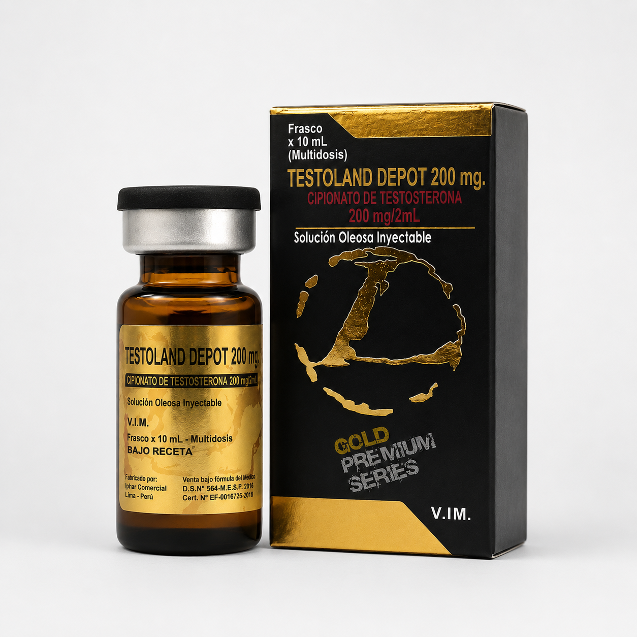 Testoland Depot Gold Premium 200mg/2mL
